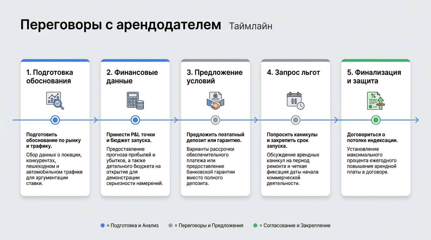 переговоры с арендодателем